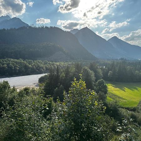 Alpenmotel Saeuling Pinswang Esterno foto
