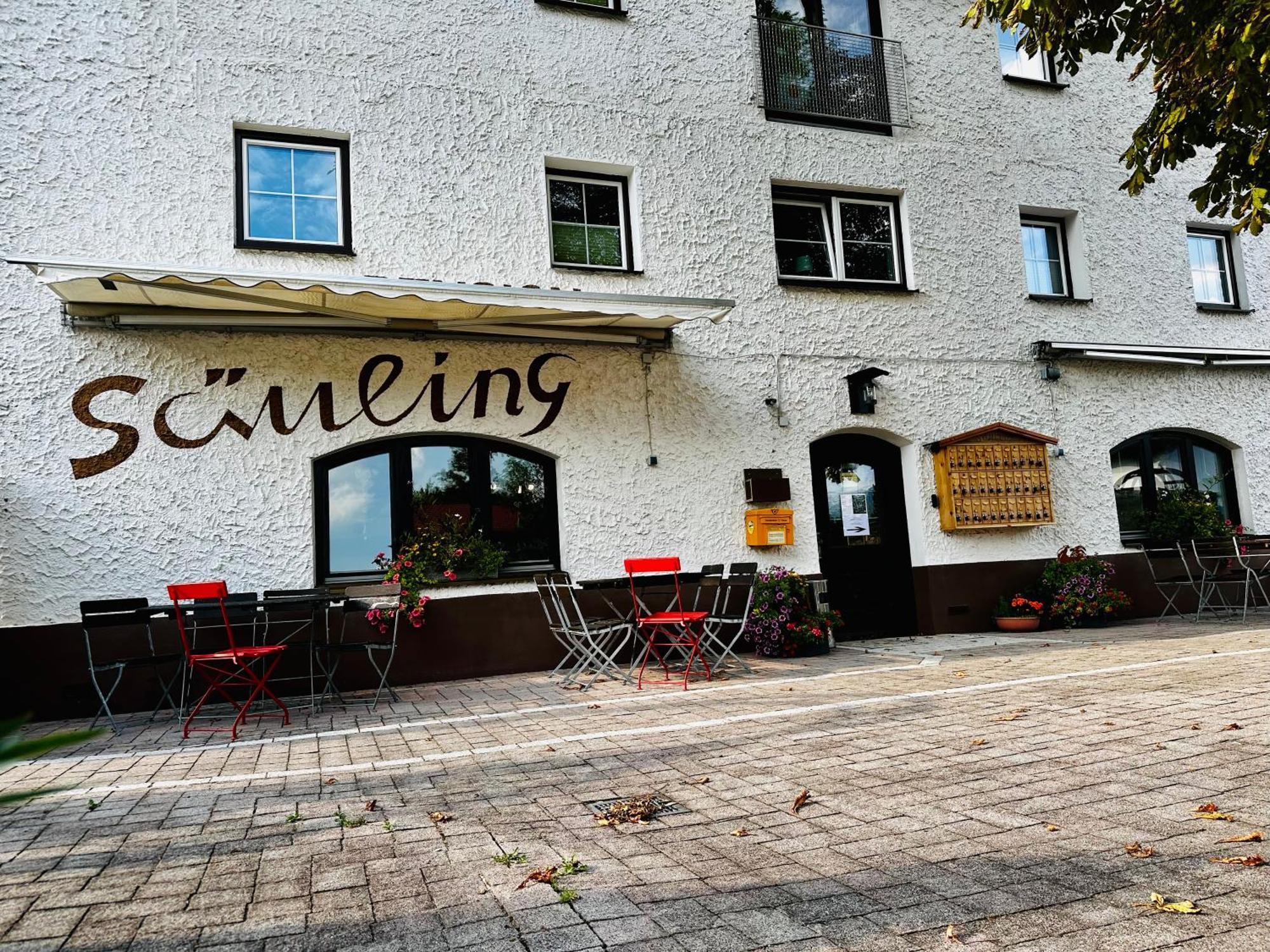 Alpenmotel Saeuling Pinswang Esterno foto