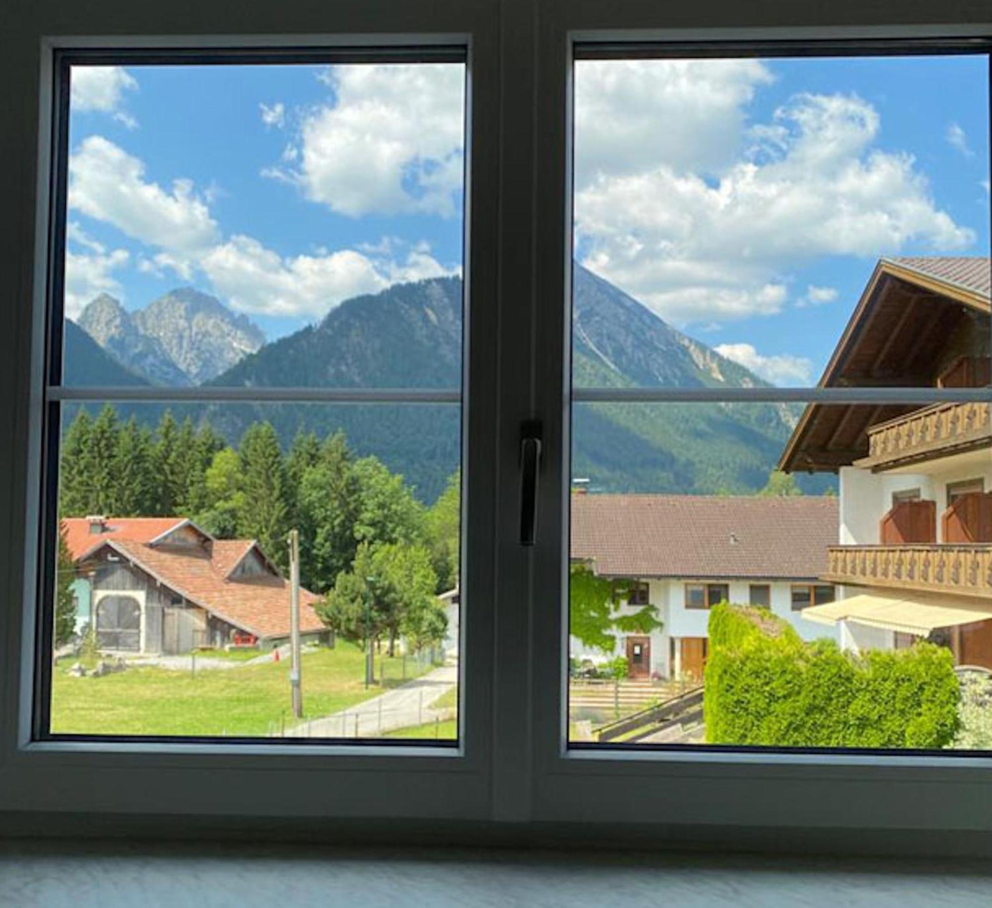 Alpenmotel Saeuling Pinswang Esterno foto
