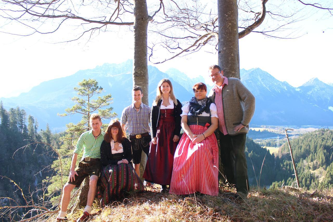 Alpenmotel Saeuling Pinswang Esterno foto