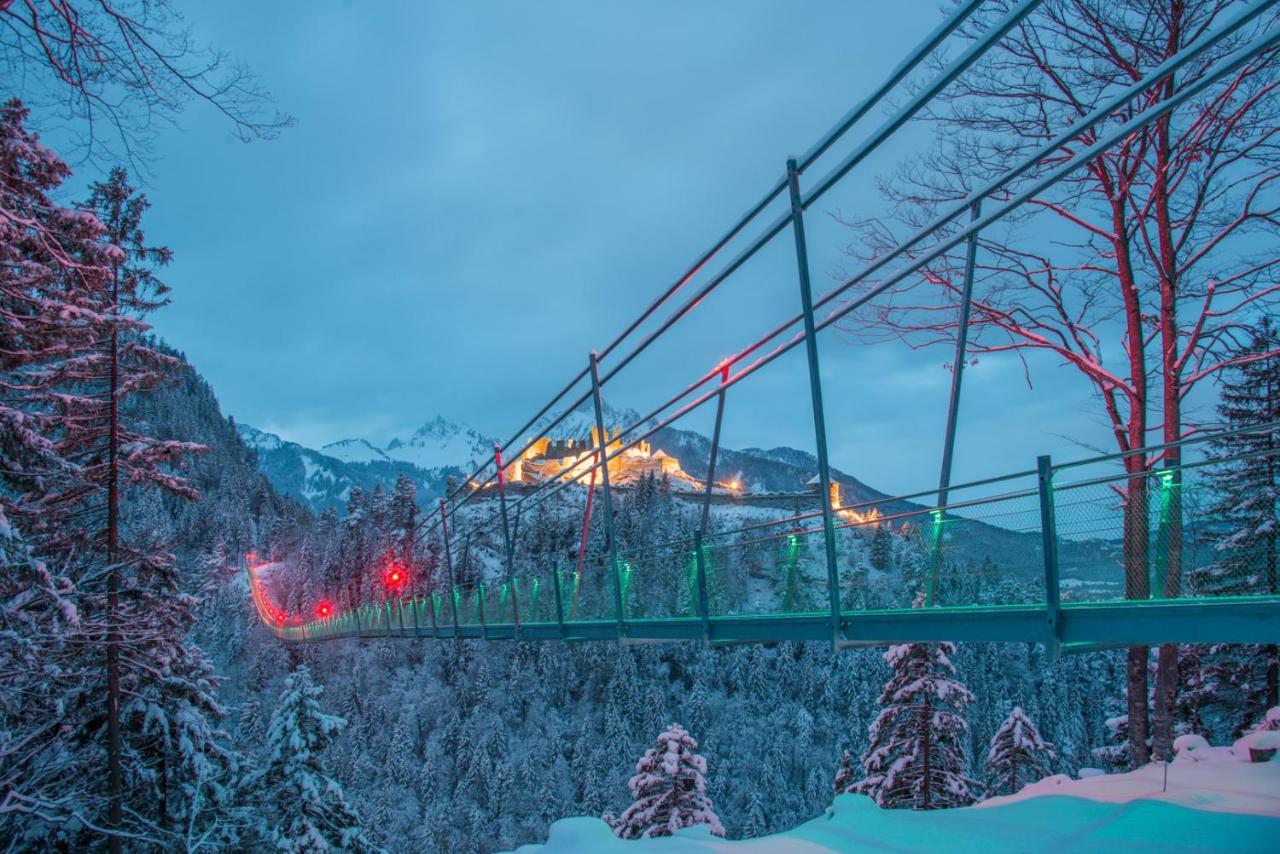 Alpenmotel Saeuling Pinswang Esterno foto