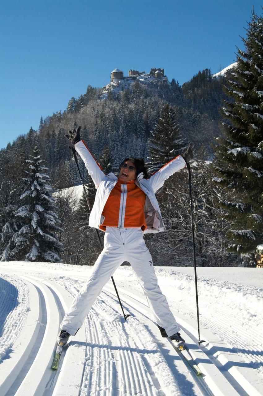 Alpenmotel Saeuling Pinswang Esterno foto