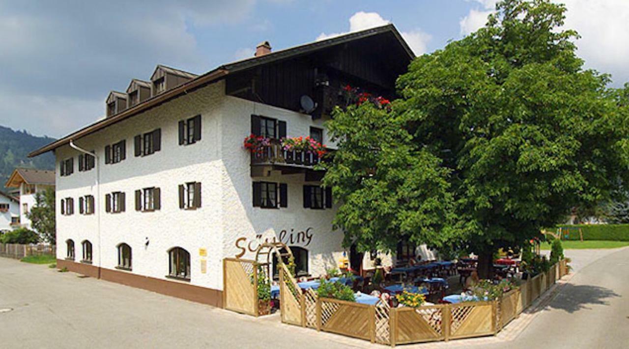 Alpenmotel Saeuling Pinswang Esterno foto